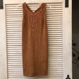 Suede Dress